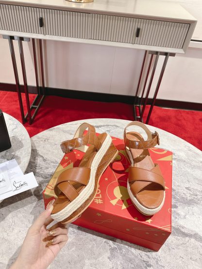 ChristianLouboutin wedge sandals - Image 5