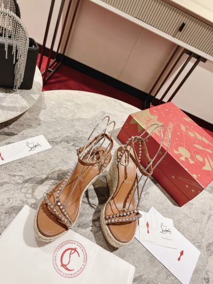 ChristianLouboutin wedge sandals - Image 5
