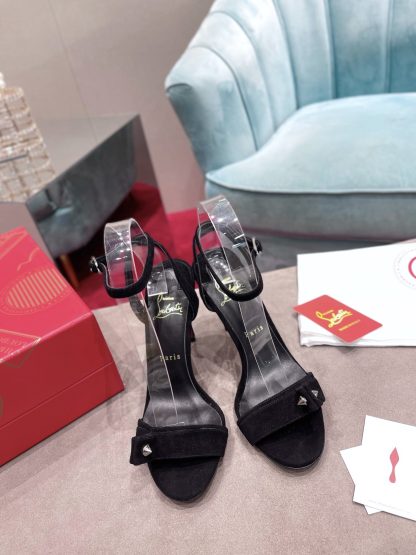 ChristianLouboutin double spike sandals high heels - Image 5