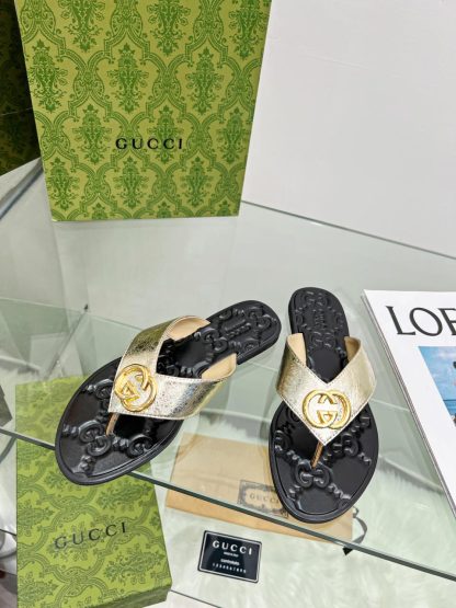 Gucci flat flip flops - Image 6