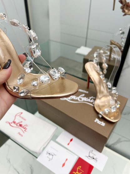 ChristianLouboutin new diamond sandals and high heels - Image 6