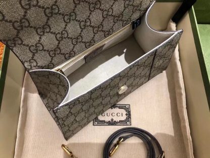 Gucci collaboration classic monogram pattern handbag - Image 5
