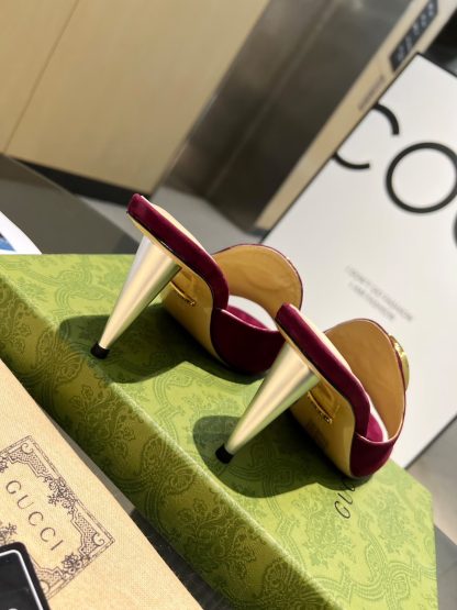 Gucci's classic high-heeled slippers are a must-have for summer - Image 5