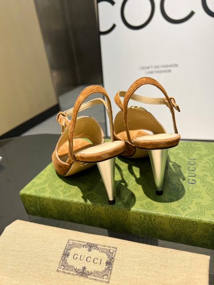 Gucci's classic high-heeled slippers are a must-have for summer - Image 6