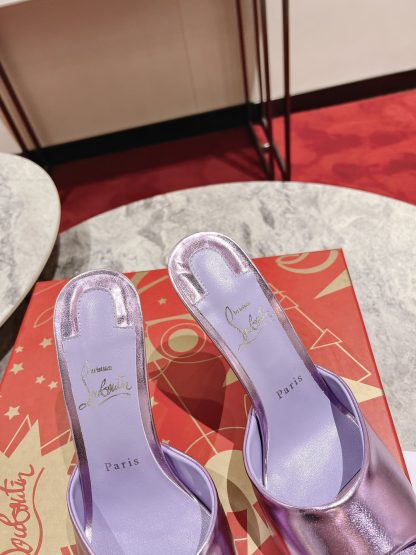 ChristianLouboutin fish mouth sandals high heels - Image 5