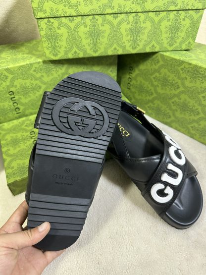 Gucci cross-over slide sandals - Image 6