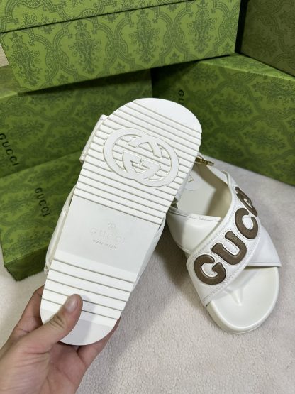 Gucci cross-over slide sandals - Image 6
