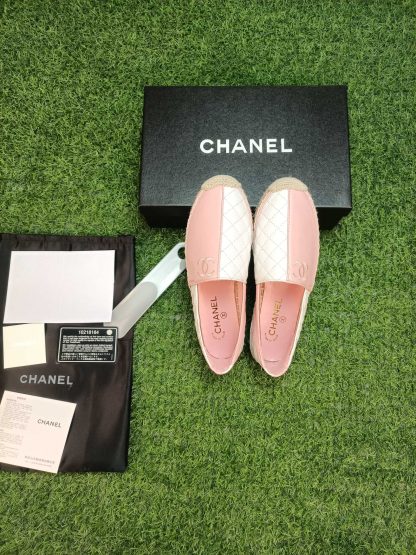 Chanel's new spring sunshine pink and white fisherman shoes - Image 4