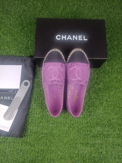 Chanel's early spring sunshine purple and black new fisherman shoes - Image 4