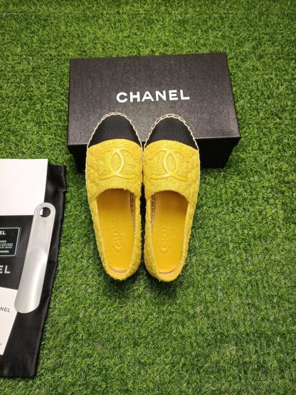 Chanel early spring sunshine yellow and black new fisherman shoes - Image 4