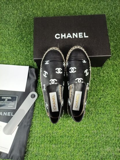 Chanel early spring sunshine black new fisherman shoes - Image 4