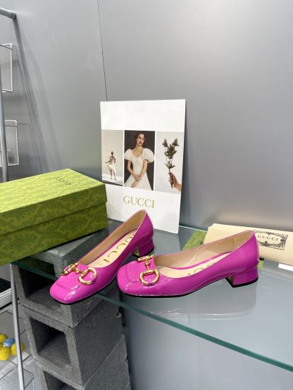 Gucci's new horsebit chunky heel shoes for early spring - Image 5