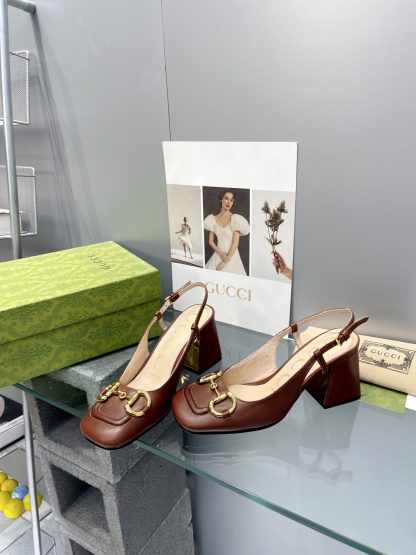 Gucci's new horsebit chunky heel shoes for early spring - Image 5