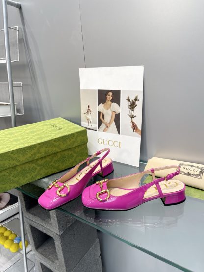 Gucci's new horsebit chunky heel shoes for early spring - Image 5