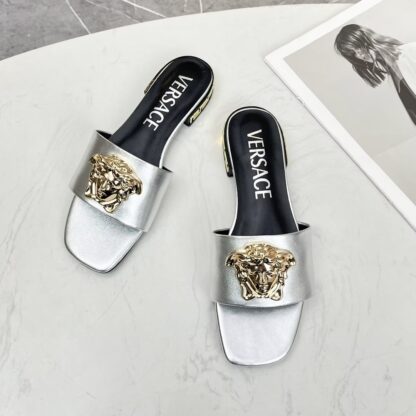 VERSACE flat slide sandals - Image 5