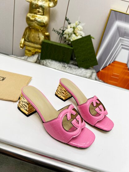 Gucci mid-heel slippers - Image 6