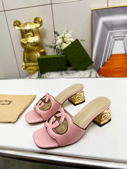 Gucci mid-heel slippers - Image 6