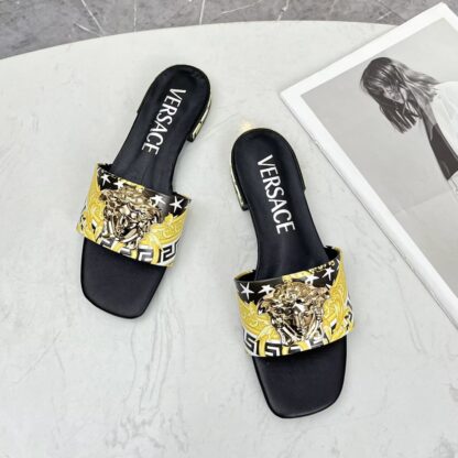 VERSACE flat slide sandals - Image 5