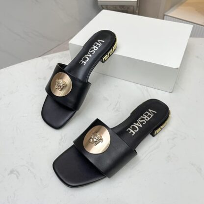 VERSACE flat slide sandals - Image 5