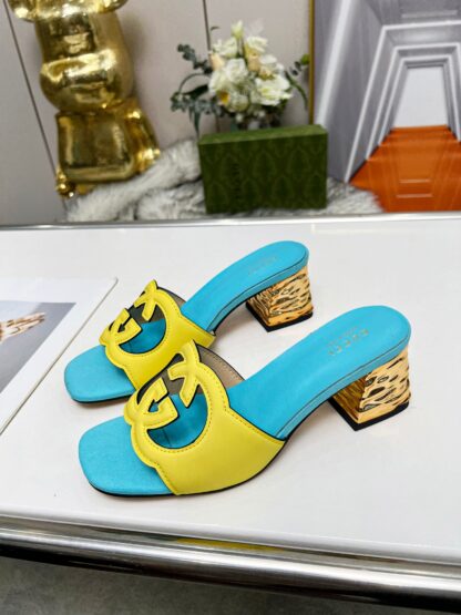 Gucci mid-heel slippers - Image 5