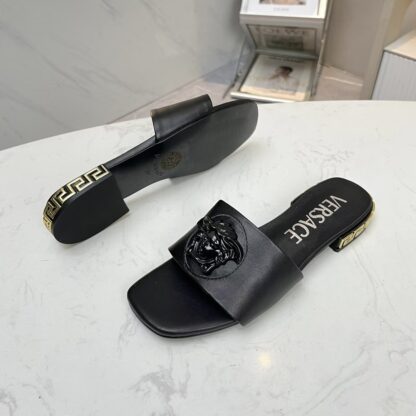 VERSACE flat slide sandals - Image 5
