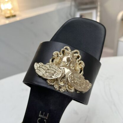 VERSACE flat slide sandals - Image 5