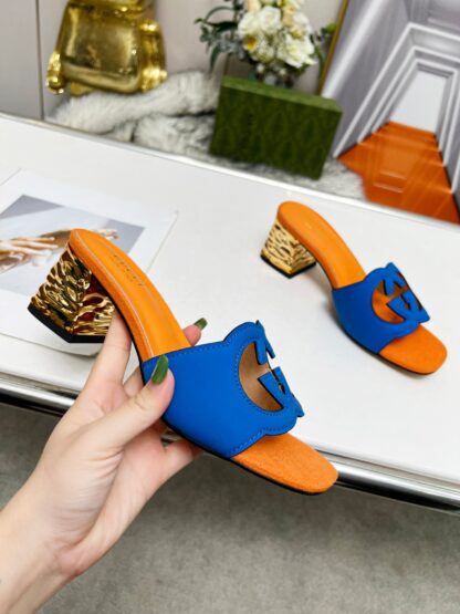 Gucci mid-heel slippers - Image 6