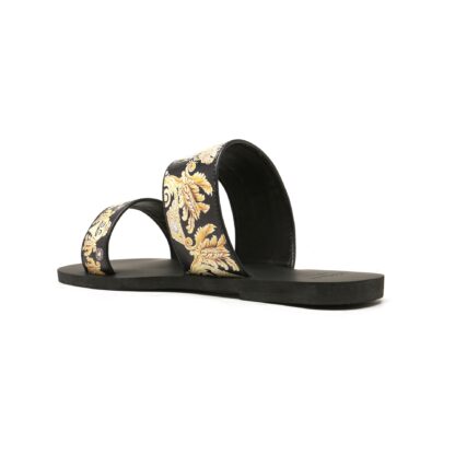 VERSACE flat printed sandals - Image 5