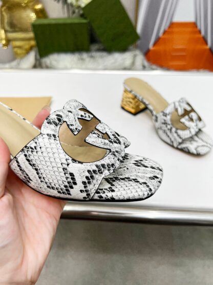 Gucci mid-heel slippers - Image 6
