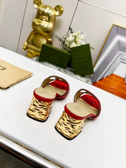 Gucci mid-heel slippers - Image 6