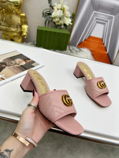 Gucci mid-heel slippers - Image 5