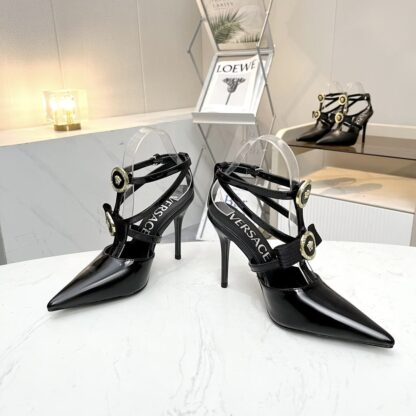 VERSACE noble and elegant high heels - Image 5