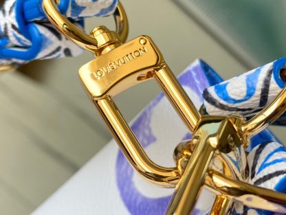 Louis Vuitton M22986 Blue NeoNoé Bucket Bag - Image 6