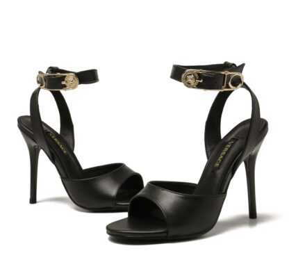 VERSACE exquisite pin buckle high-heeled sandals - Image 5