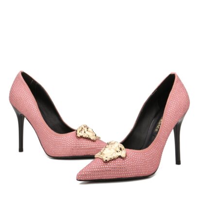 VERSACE Fashion Trend Hot Diamond High Heels - Image 5