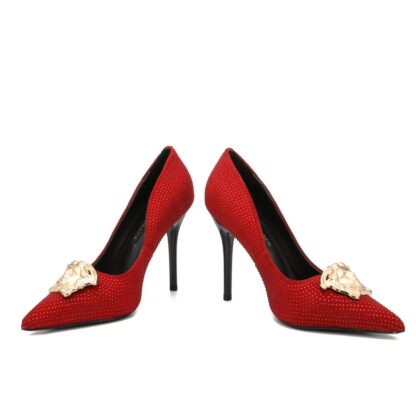 VERSACE Fashion Trend Hot Diamond High Heels - Image 5