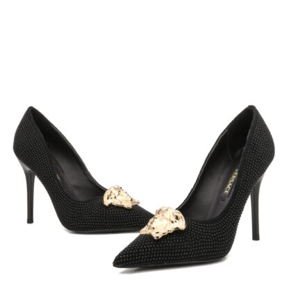 VERSACE Fashion Trend Hot Diamond High Heels - Image 5