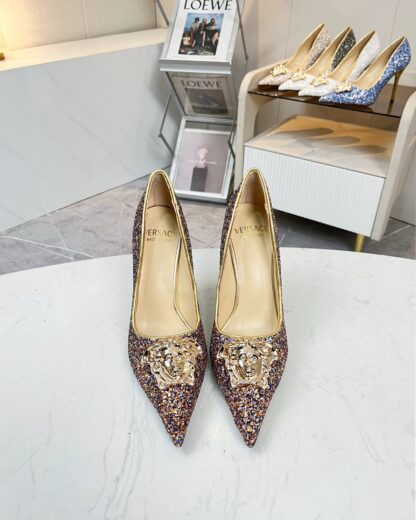 VERSACE Fashion Classic New Women's High Heels - Image 5