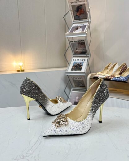 VERSACE Fashion Classic New Women's High Heels - Image 5