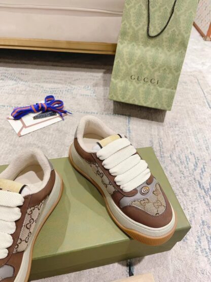 Gucci Chunky B series sneakers, couple style small fat thick-soled dirty shoes - Image 5