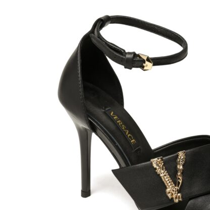 VERSACE V-buckle sandals high heels - Image 5