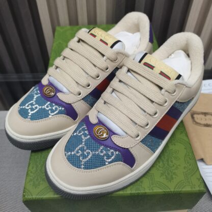 Gucci MAC80 sneakers couple models casual retro old dirty shoes - Image 5
