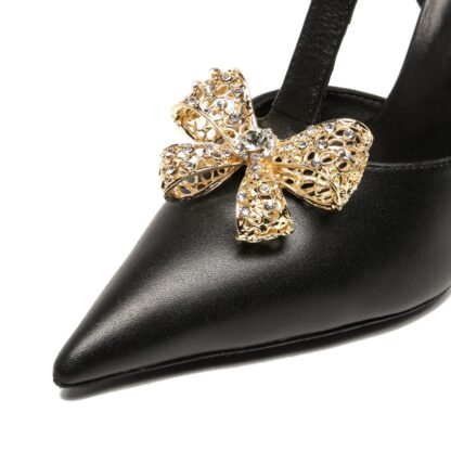 VERSACE Bow High Heels - Image 5
