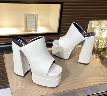 VERSACE stylish super high heel sandals high heels - Image 5