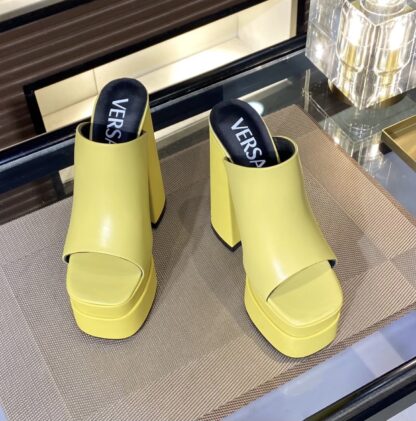 VERSACE stylish super high heel sandals high heels - Image 5