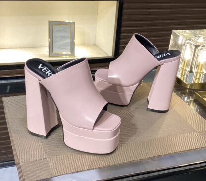 VERSACE stylish super high heel sandals high heels - Image 5