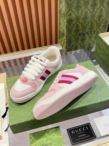 Gucci retro distressed elements, washed retro logo casual shoes on the tongue - Image 6