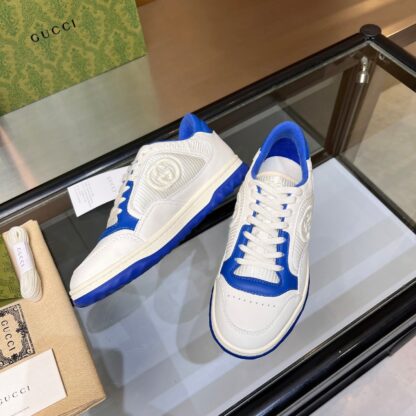 Gucci Early Spring Latest Hot 80 Couples Casual Retro Distressed White Shoes - Image 6