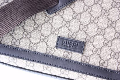 Gucci black and gray shoulder bag - Image 5