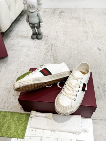 Gucci Lido series distressed casual shoes - Image 6